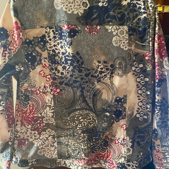 Christopher & Banks Floral Jacket - Picture 2 of 3